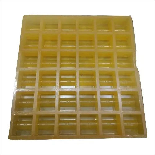 Yellow Pvc Rubber Block Mould