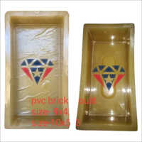 Pvc Brick Mould - Rubber Material, 94" X 3" X 10" X 4" X 3" Dimensions | Rectangular Shape, Customizable Size For Versatile Brick Moulding