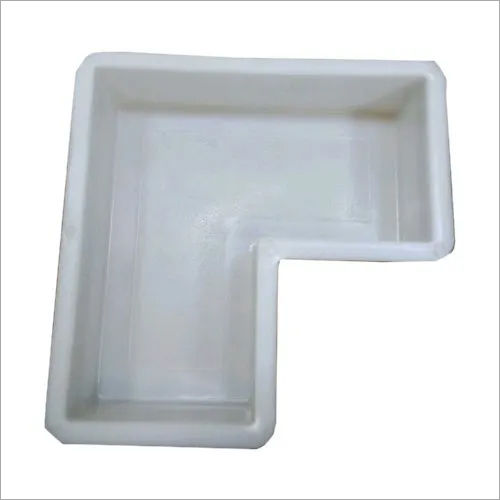 White L Shape Pvc Paver Mould