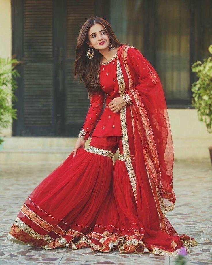 WOMEN HEAVY GEORGETTE WITH EMBROIDERY SALWAR SUITS