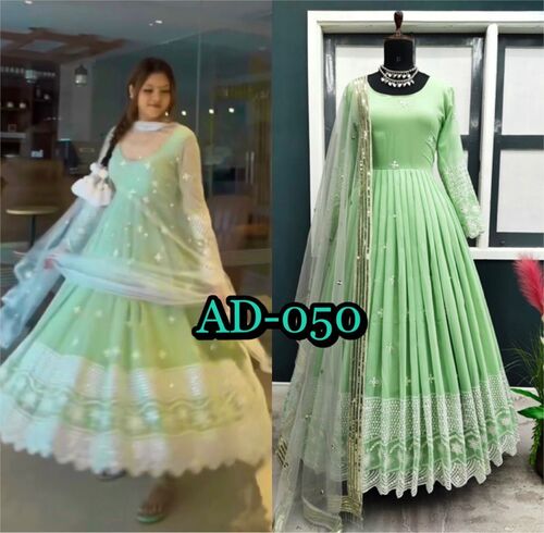 Women Fabulous New Party Wear Look Gown...