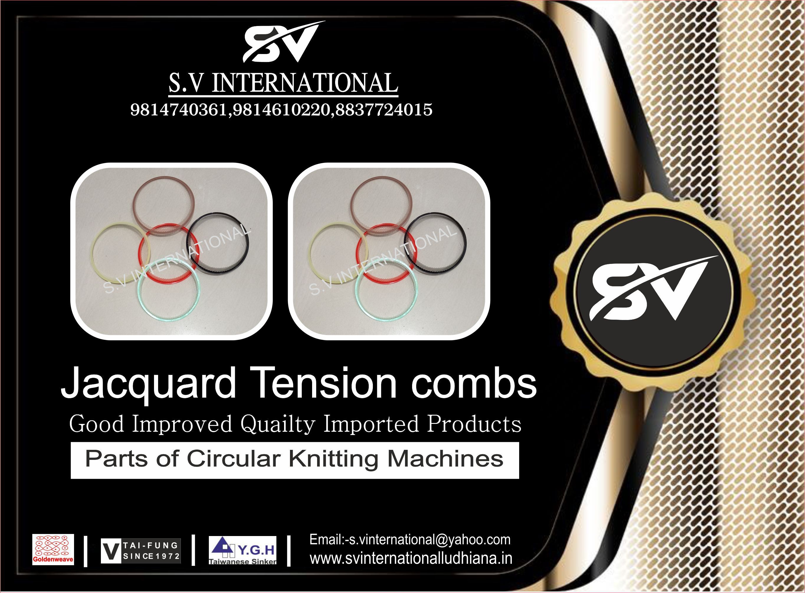 Jacquard Tension Comb