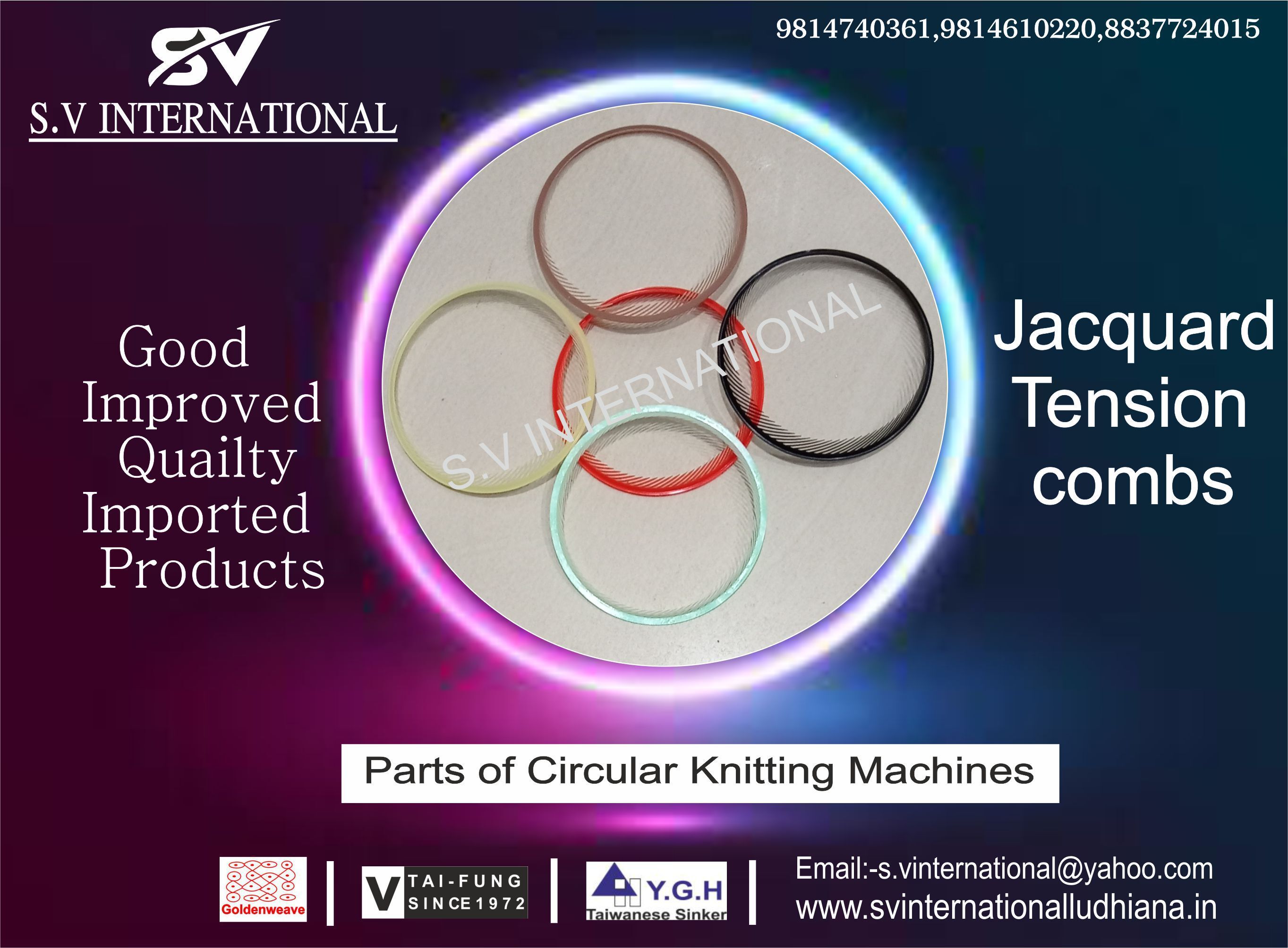 Jacquard Tension Comb