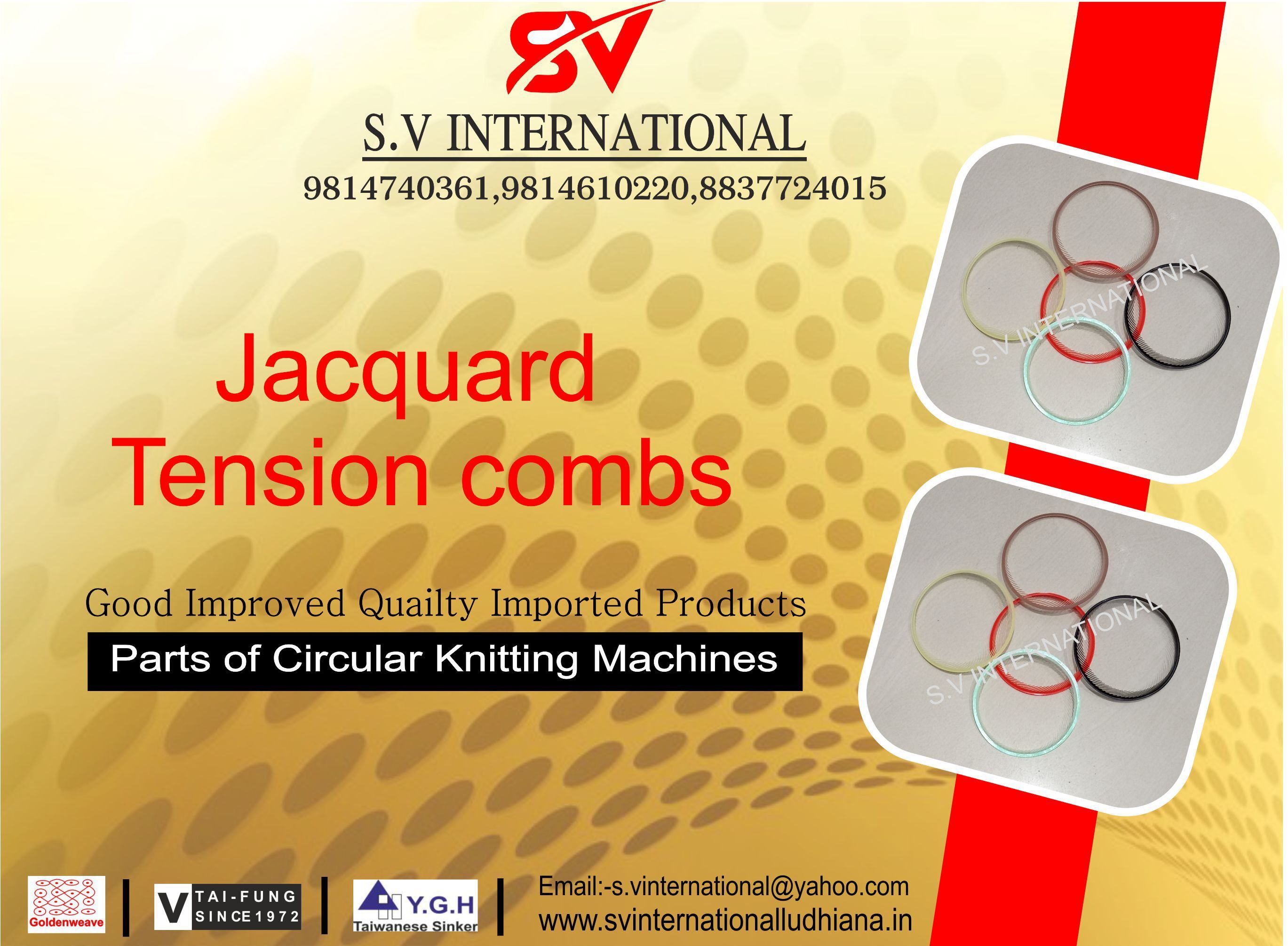 Jacquard Tension Comb