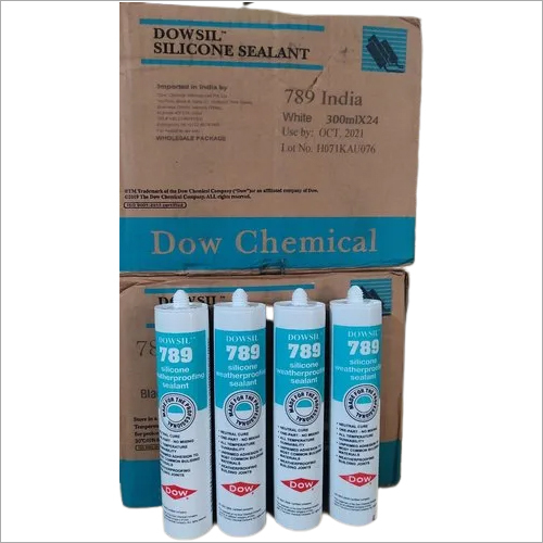 DOW SIL 789 WEATHERPROOF SEALENT 300ML (WHITE & BLACK)