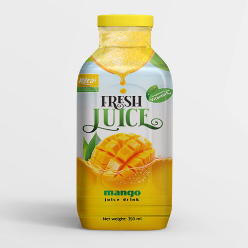 Mango Juice Shrink Label