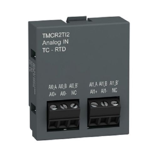 New Schneider TMCR2TI2 Analogue input cartridge
