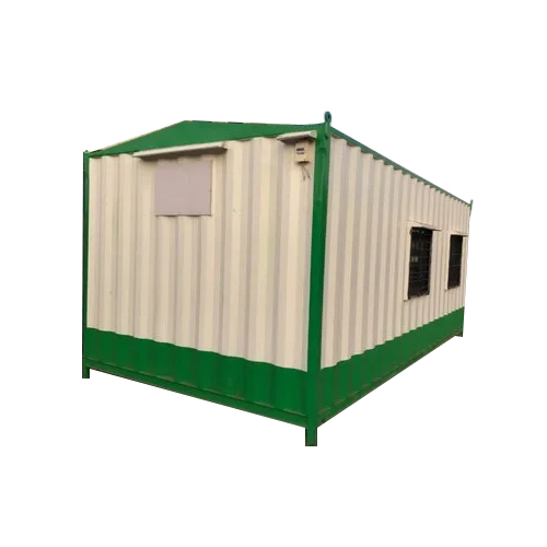 White Metal Portable Office