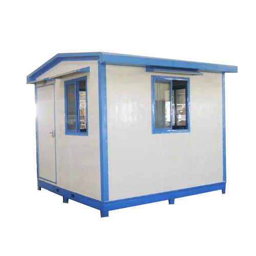 White Frp Portable Security Cabin