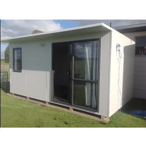White Prefabricated Portable Cabin