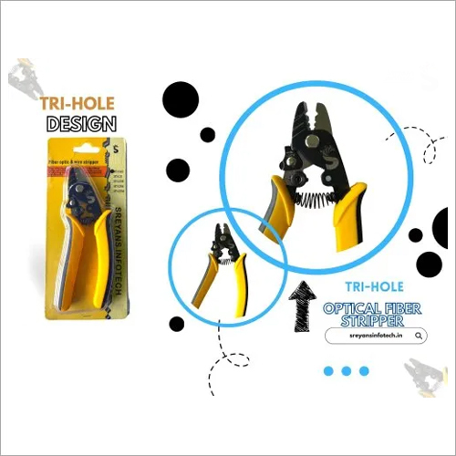 Yellow And Black Fiber Optic Stripper