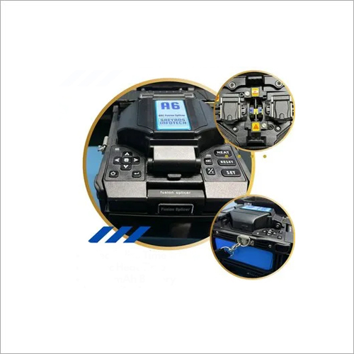 Plastic And Metal A6 Fiber Master Fusion Splicer