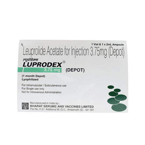 Leuprolide 3.75mg Injection - Storage Instructions: Room Temperature 25a C