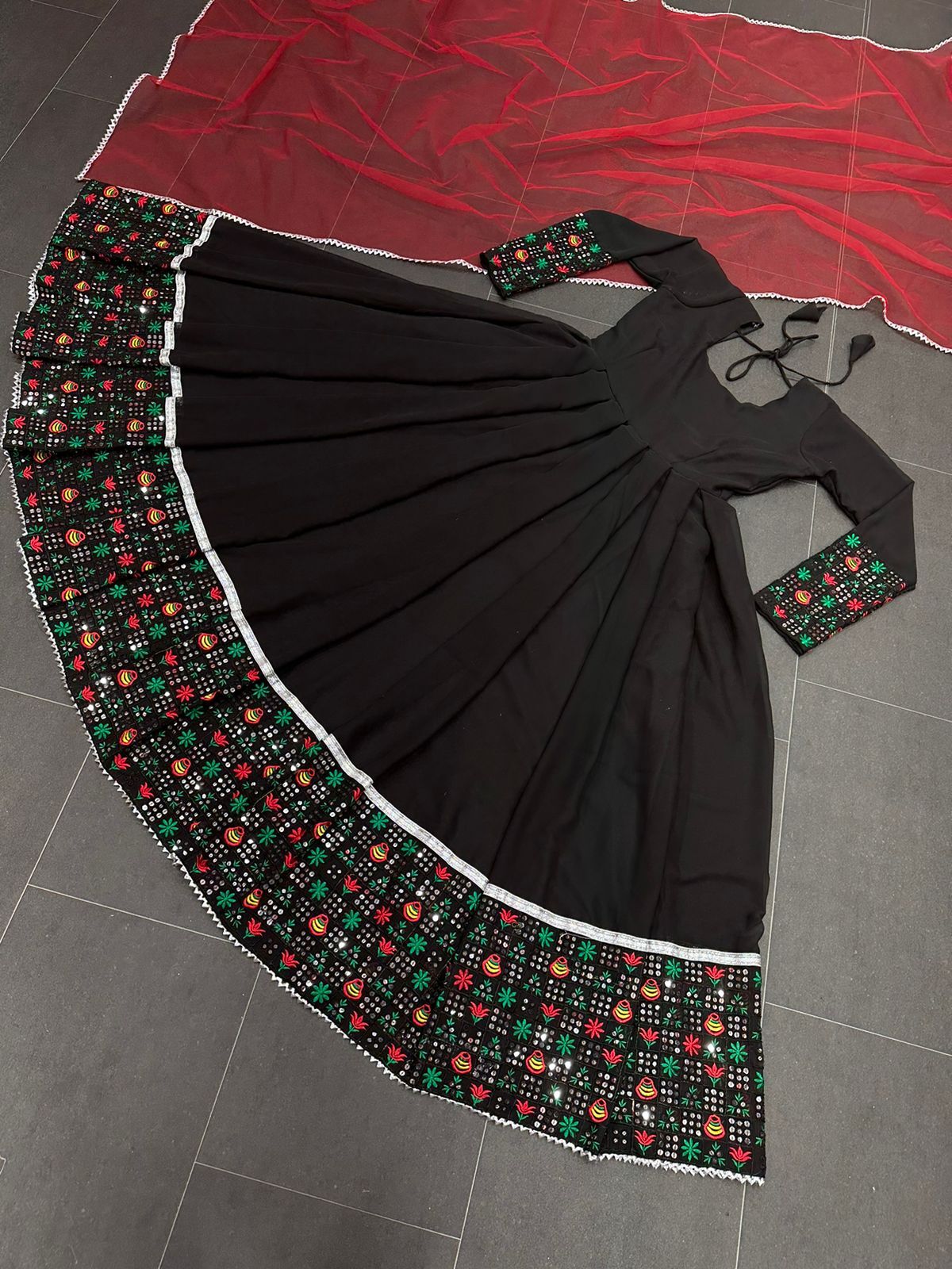 Women very exciting Net Designer gown...
