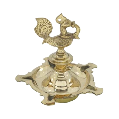 Temple Brass Hanging Lamp
