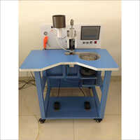 Blue And White Pearl Attaching Machine