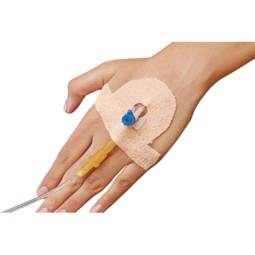 Cannula Fixator - Solid Brown Material | Easy to Use, Ensures Hygiene, Suitable for Surgical Applications