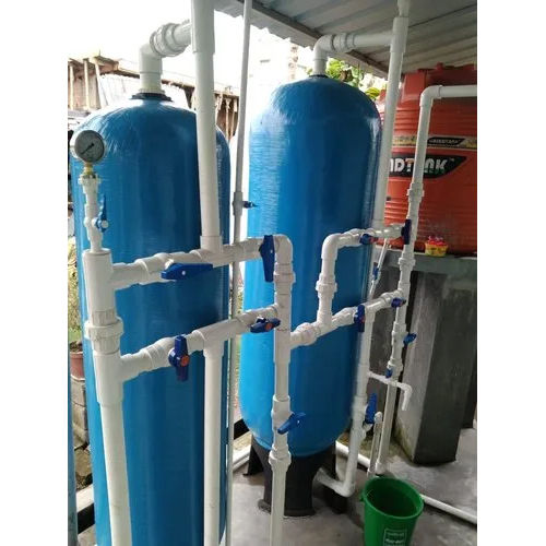 8000 LPH Water Softening Plant