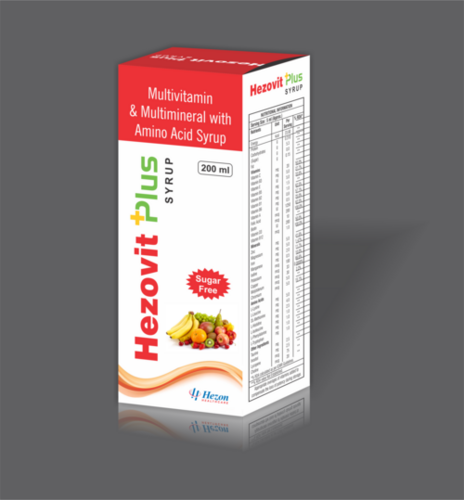 Multivitamin and Multimineral with Amino Acid Syrup