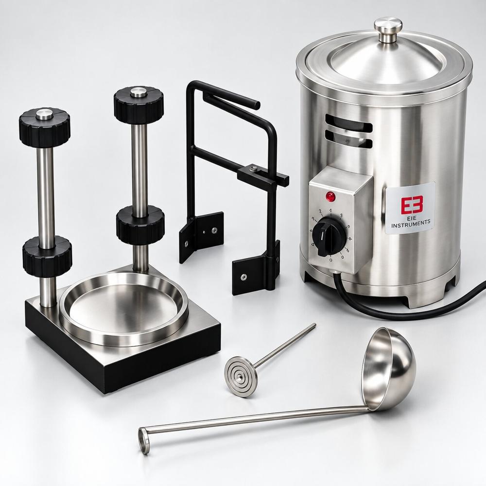 Capping Set Vertical With Accessories Application: When Testing Concrete Cylinder Specimens It Is Essential That The Two Ends Are Perfectly Flat