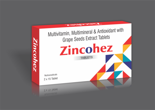 Multivitamin Multimineral and Antioxidant with grape seeds extract tablet