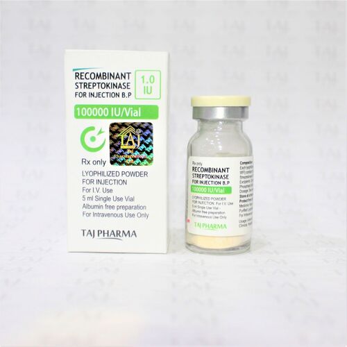 Recombinant Streptokinase For Injection Bp 1.0 Iu At Best Price In ...