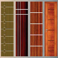 Veneer Type Sunmica Door - Solid Wood Frame, Multicolor Folding Entry Door | Ideal For Commercial And Residential Interior Applications