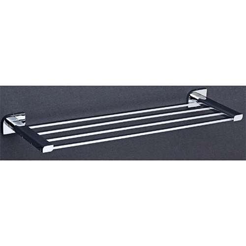 24 Inch Silver Towel Rack