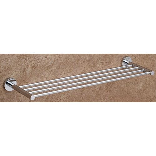 Silver 8 Inch Towel Rack