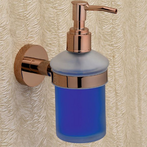 Rose Gold Finish Liquid Soap Dispenser
