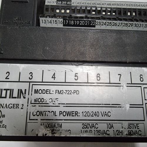 GE FM2-722-PD FM2 FEEDER MANAGER RELAY