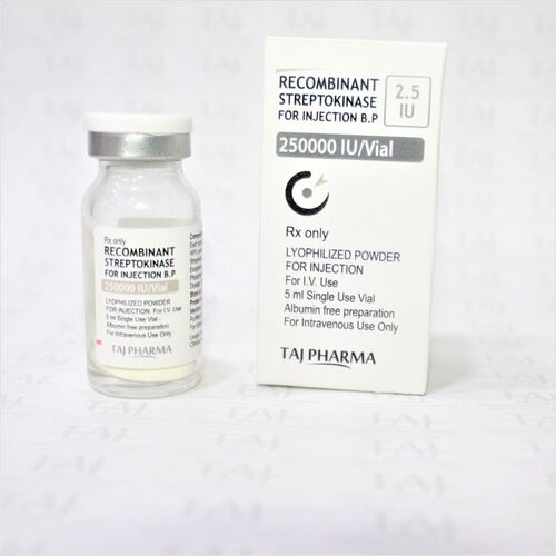 Recombinant Streptokinase For Injection Bp 2.5 Iu