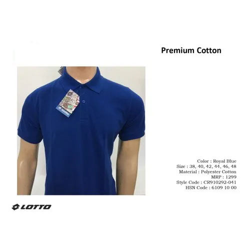 Lotto Premium Cotton T shirt