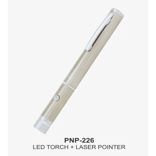 LED Torch with Laser Pointer