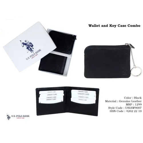 U.S.Polo Wallet And Key Case Combo