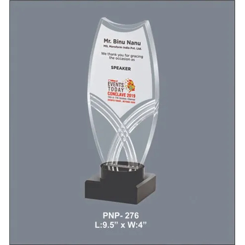 Acrylic Trophy And Award