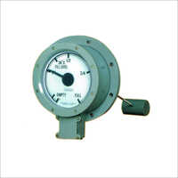 Magnetic Oil Level Gauge So6 - Mild Steel, Analog Display , White Color | Industrial Grade For Accurate Oil Level Monitoring