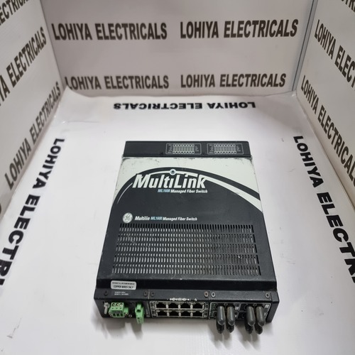 GE MULTILINK ML1600-HI-XX-A4-A2-X MANAGED FIBER SWITCH