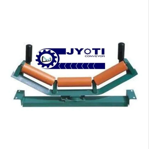 Green-orange Industrial Conveyor Idler