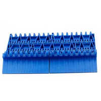 Plastic Modular Belt - Polypropylene Material, Blue Color Design | Positive-driven, Low Tension For Wear Resistance, 6-month Warranty
