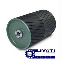 Conveyor Drum Pulley - Mild Steel, 500-2800 Mm Length, 400-2400 Mm Width, Black Color, 3 Tone Capacity, 6-20 Mm Rubber Lagging Thickness, 3 M Standard Lift, 3 Month Warranty