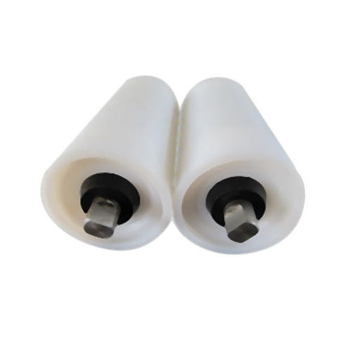 White Uhmw Conveyor Roller