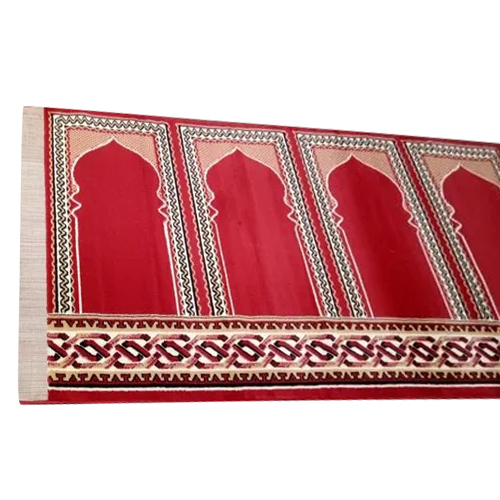4 Feet Janamaz Carpet - Roll Form | Stain Resistant, Fade Resistant, Easy to Clean, Customizable Colors, Designs, Sizes, Rectangle Shape