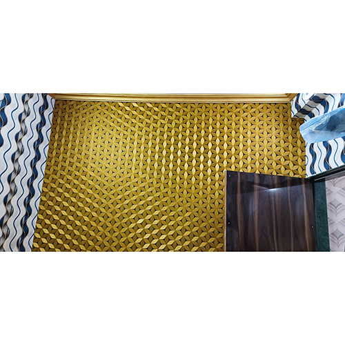 Trendy 3D Wallpaper - Natural Material, Various Sizes | Waterproof, Modern Style, Digital Printed for Industrial Usage