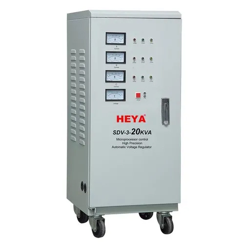 Three Phase Servo Controlled Voltage Stabilizer