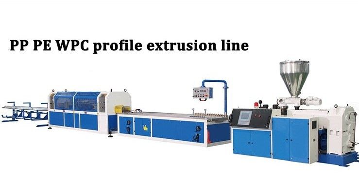 Wpc Deck Board Extrusion Machine