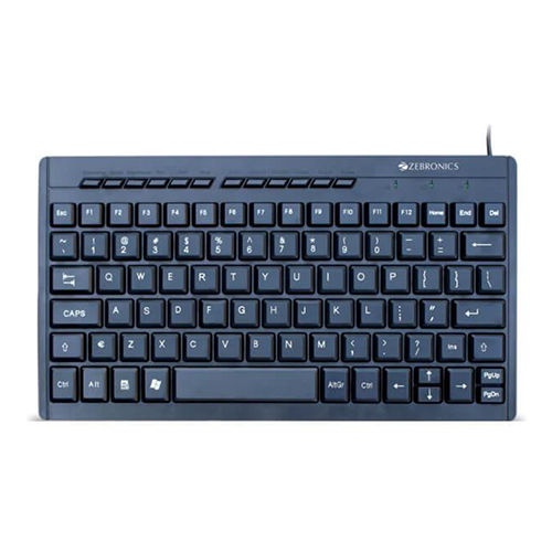 Black Mini Multimedia Keyboard