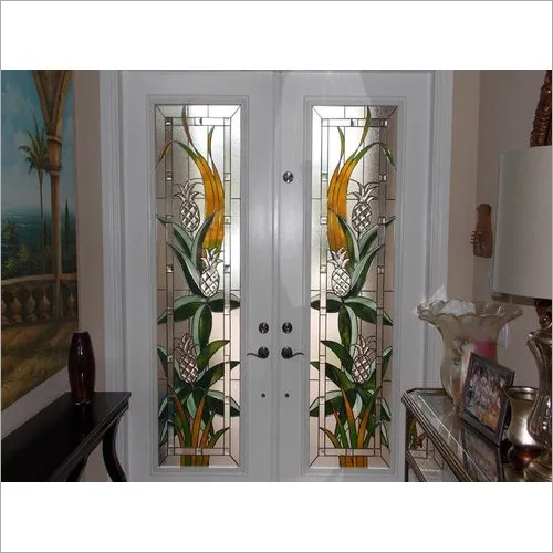 Decorative Glass Door Application: Office