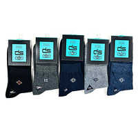 Mens Lycra Cotton D Ankle Socks - Cotton Blend, Unisex Sizes, Available In Grey, Blue, Black | Breathable, Washable, All-season Comfort