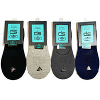 Lycra Cotton D Lofer Plain Socks - Unisex, All Season, Available In Grey, Blue, Black | Breathable, Skin-friendly, Long Lasting, No Itching